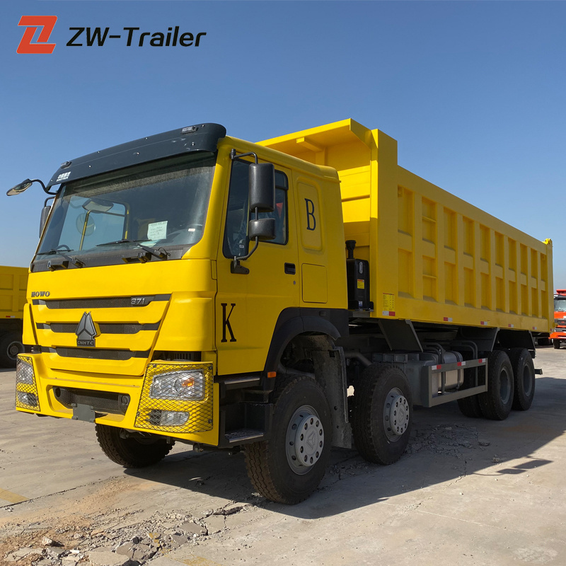 heavy dump truck Howo Sino 6x4 10 Wheeler Used Yellow Second Hand Dump Truck for Sales