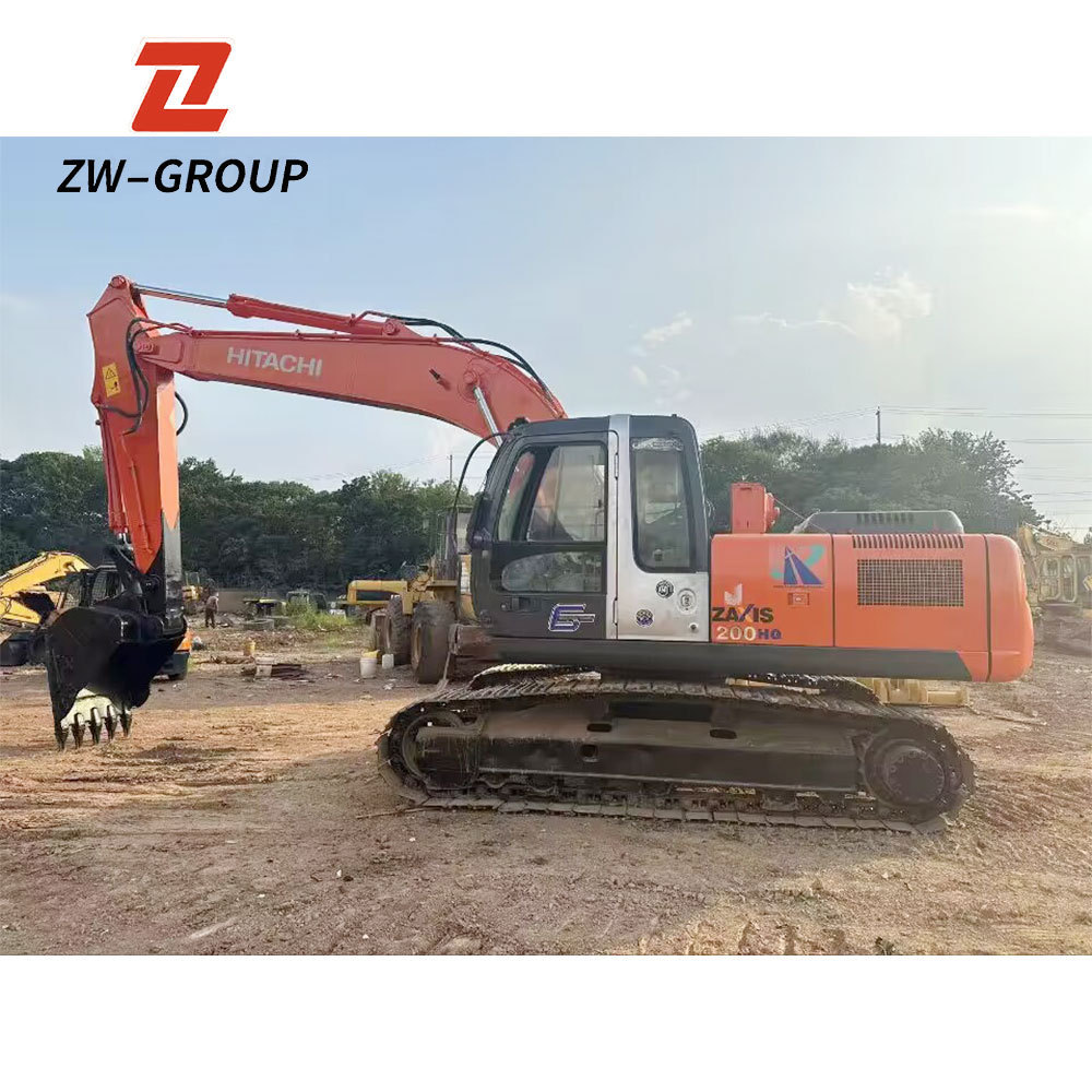 Japan Original 20 ton Hitachi excavator ZX70 ZX120 ZX200-5 used hitachi excavator for sale