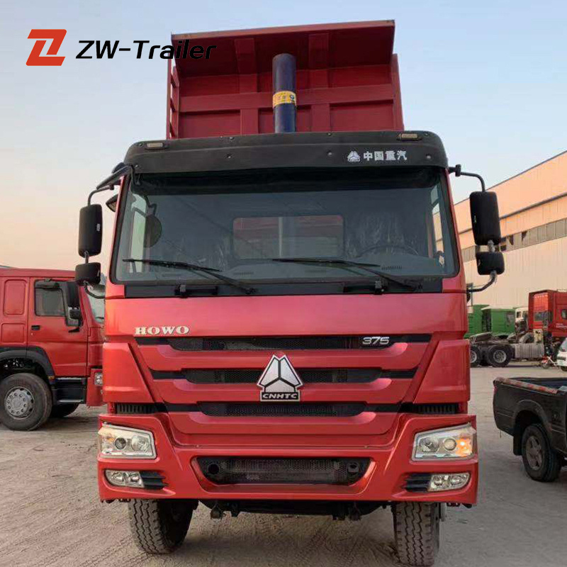 Hot sale 10 wheeler 20m3 howo dump truck tipper used mining track dump truck for sale tanzania