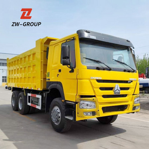 Sinotruck howo a7 dump truck 6x4 10 wheel 371 375hp Euro 2-Euro 5 howo truck dump tipper for sale in tanzania