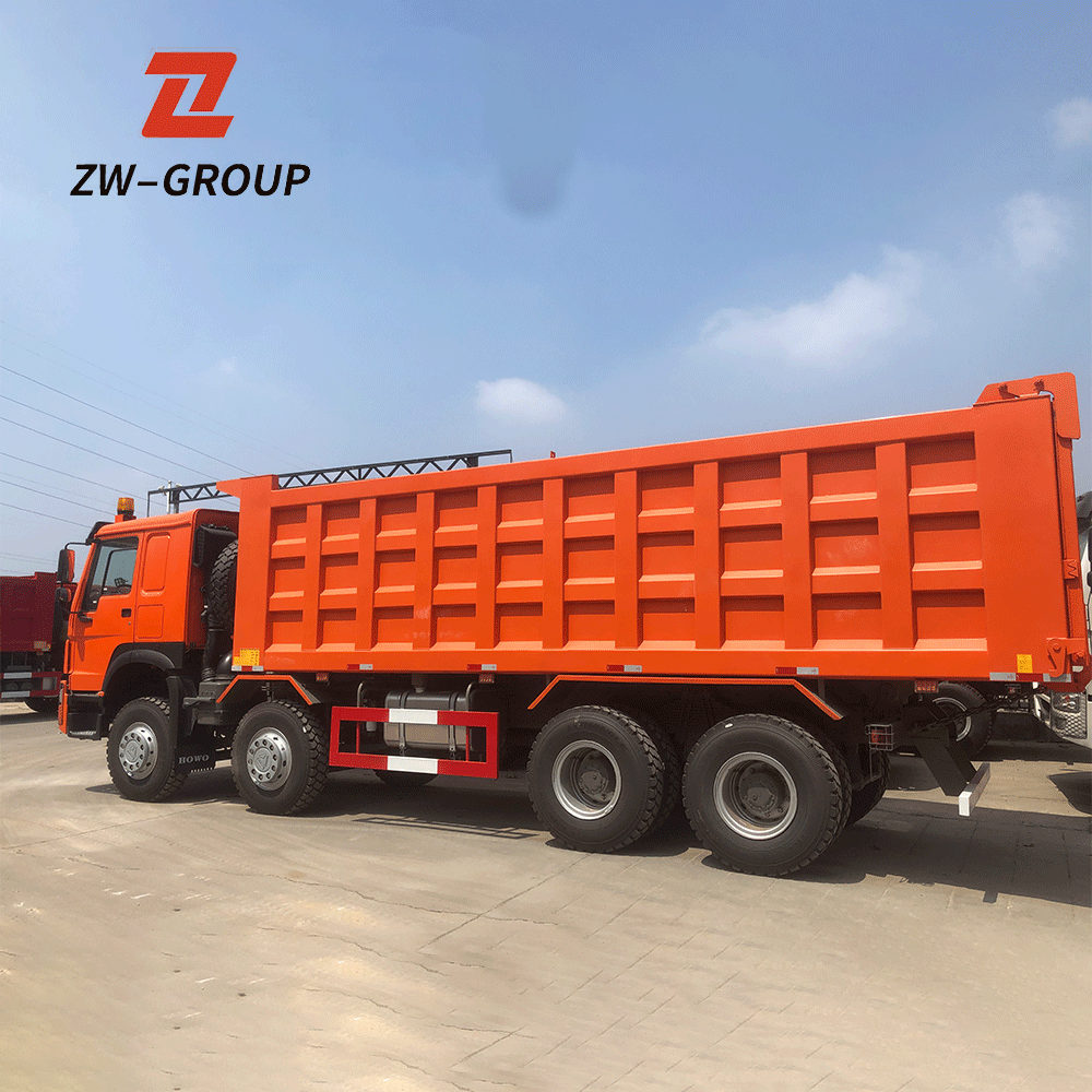 SINOTRUCK HOWO 8x4 12 Wheeler 30 Cubic 40tons  400-420hp Used Tipper Dump Truck