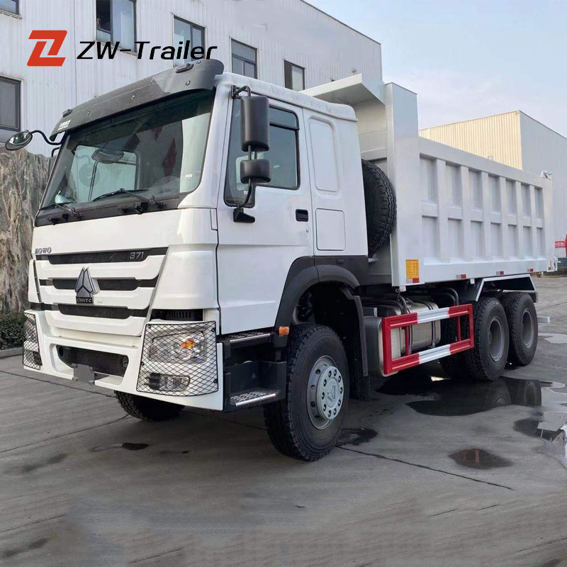 Brand new 10 Wheeler 371hp 375hp howo mining tipper truck Sinotruk Howo 6x4 dump Truck for Zambia