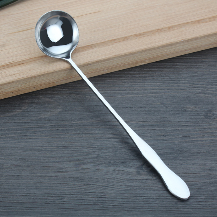 Hot Sale In China restaurants coffee long spoons stainless steel long handle spoon hotpot spoon