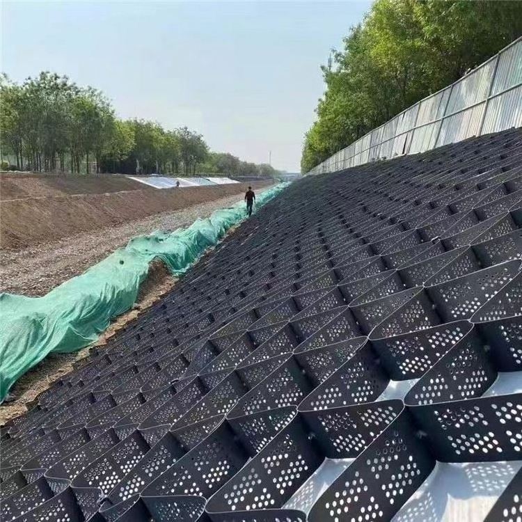 HDPE Material Plastic Driveway Gravel Grid Geocell for Soil Stabilization Retaining Walls