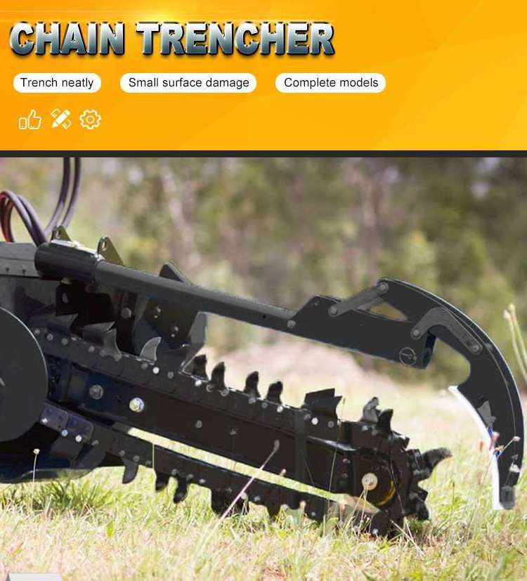 Pto trencher tractor mounted trencher tractor 3 point hitch mini trencher