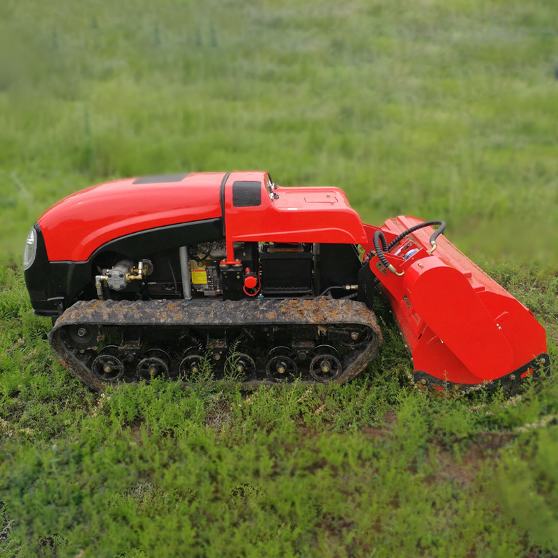 Remote control steep slope mower automatic remote control lawn mower remote control lawn mower 9.5 hp