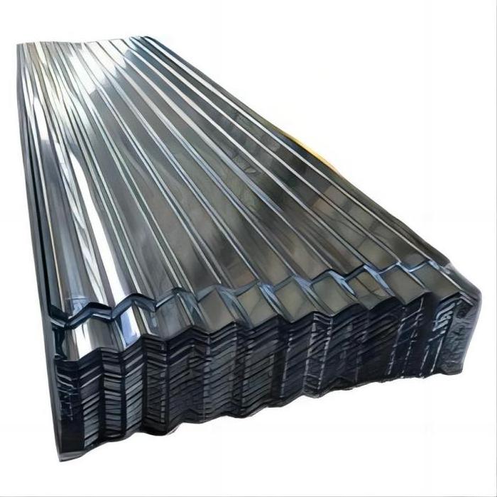 Hot dipped regular spangle zero spangle 0.1mm thickness galvanized corrugated steel roofing sheets price per pc