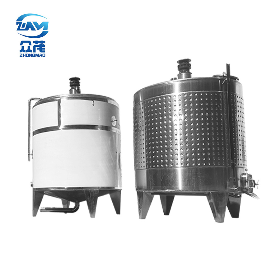 Type 316 Chemical Fuel Oil Vertical 40000l Glycerine 2.5 Tone Chemical 1000l Stainless Steel Storage Tank