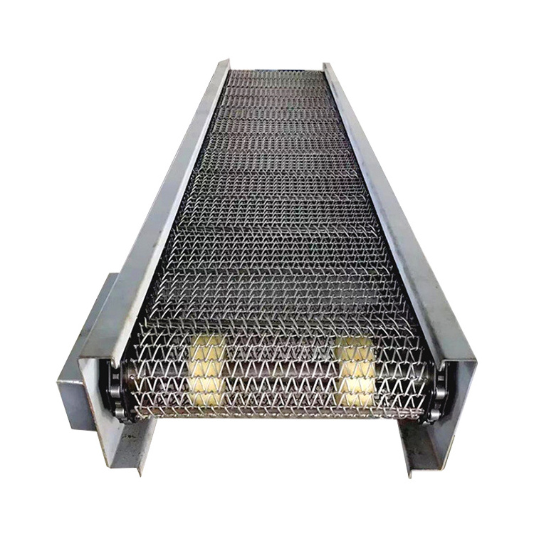 Custom Made Manufacturer Supply Stainless Steel 2 M Food Industry Price Conveyor Belt