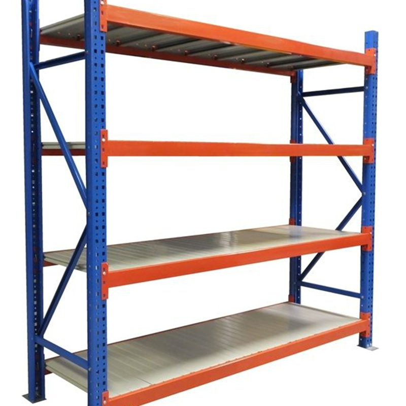 Lightweight Multi Layer Stainless Steel Warehouse Storage Racks Express Home Use Display Shelves