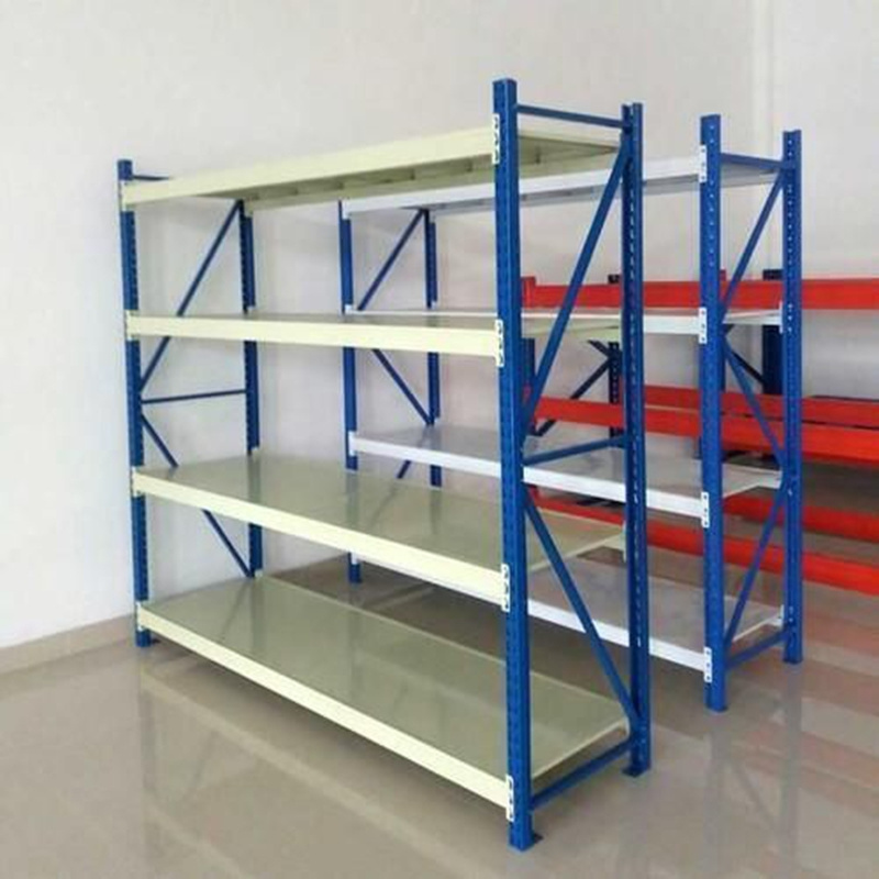 Vertical metal storage rack Lightweight cold rolled steel household multi layer storage rack