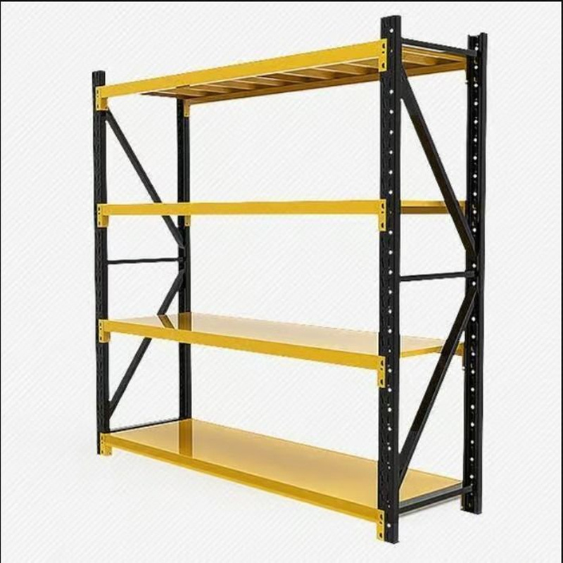 Multi story heavy duty storage rack supermarket express delivery household goods rack storage rack