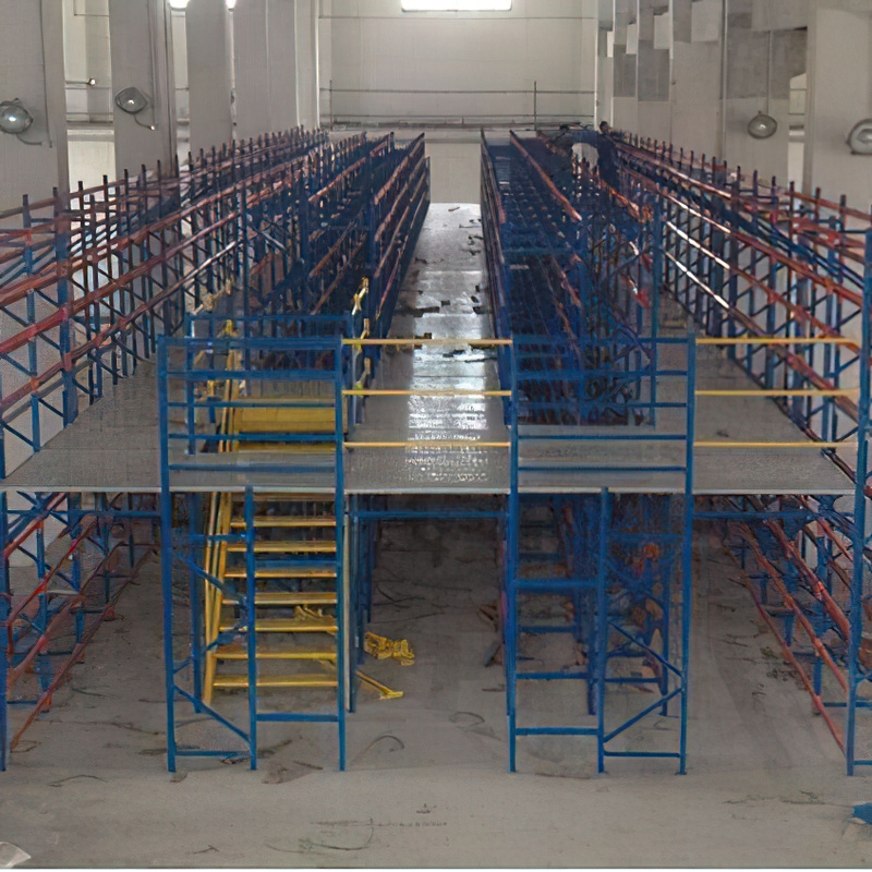 Heavy duty shelf beam type pallet rack warehouse factory thickened design planning large shelf customization