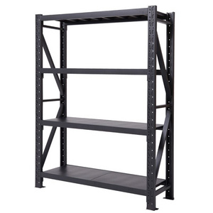 Metal Shelves Metal Steel Storage Rack Light Duty 5 Tier Boltless Rivet Shelving Rack