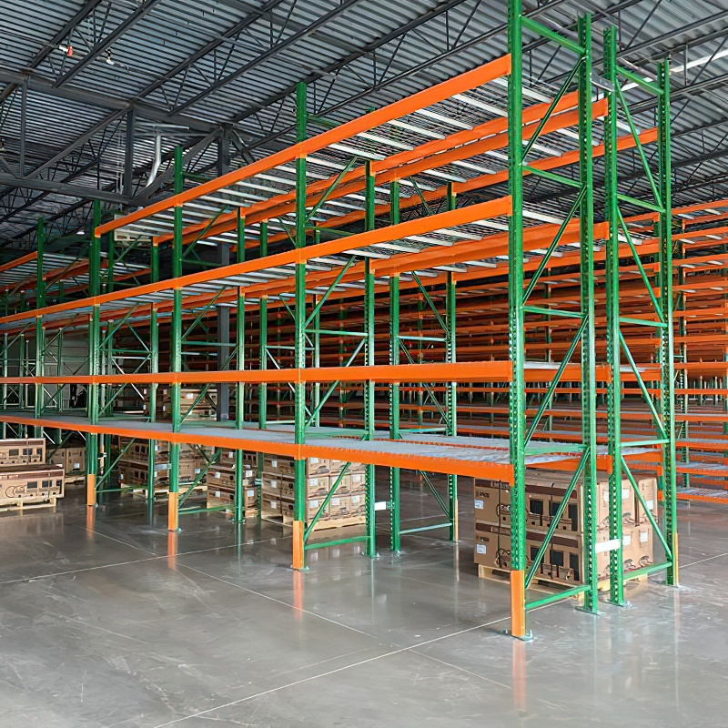 Heavy duty shelf beam type pallet rack warehouse factory thickened design planning large shelf customization