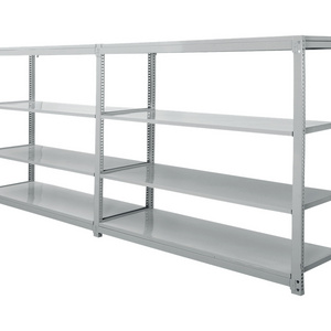 Light Duty 4 Tiers Adjustable Parts Storage Metal Shelving Rack