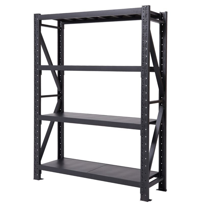 Warehouse Stacking Rack Light Duty Metal Pallet Shelves Boltless Rivet Shelf