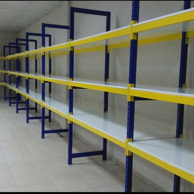 Warehouse Stacking Rack Light Duty Metal Pallet Shelves Boltless Rivet Shelf