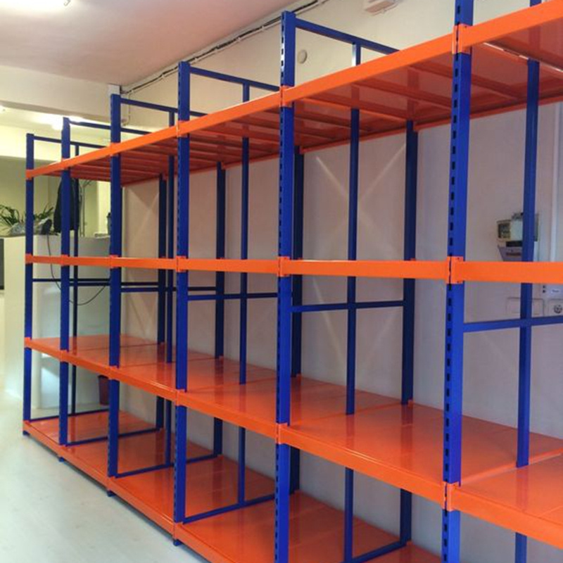 Light Duty 4 Tiers Adjustable Parts Storage Metal Shelving Rack