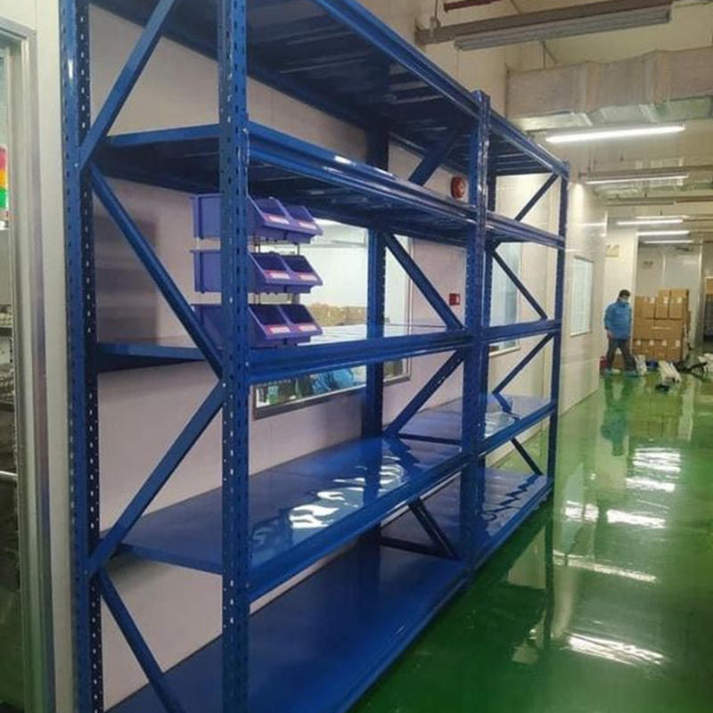 Manufacturer wholesale e commerce warehouse commercial multi layer light partition storage shelves