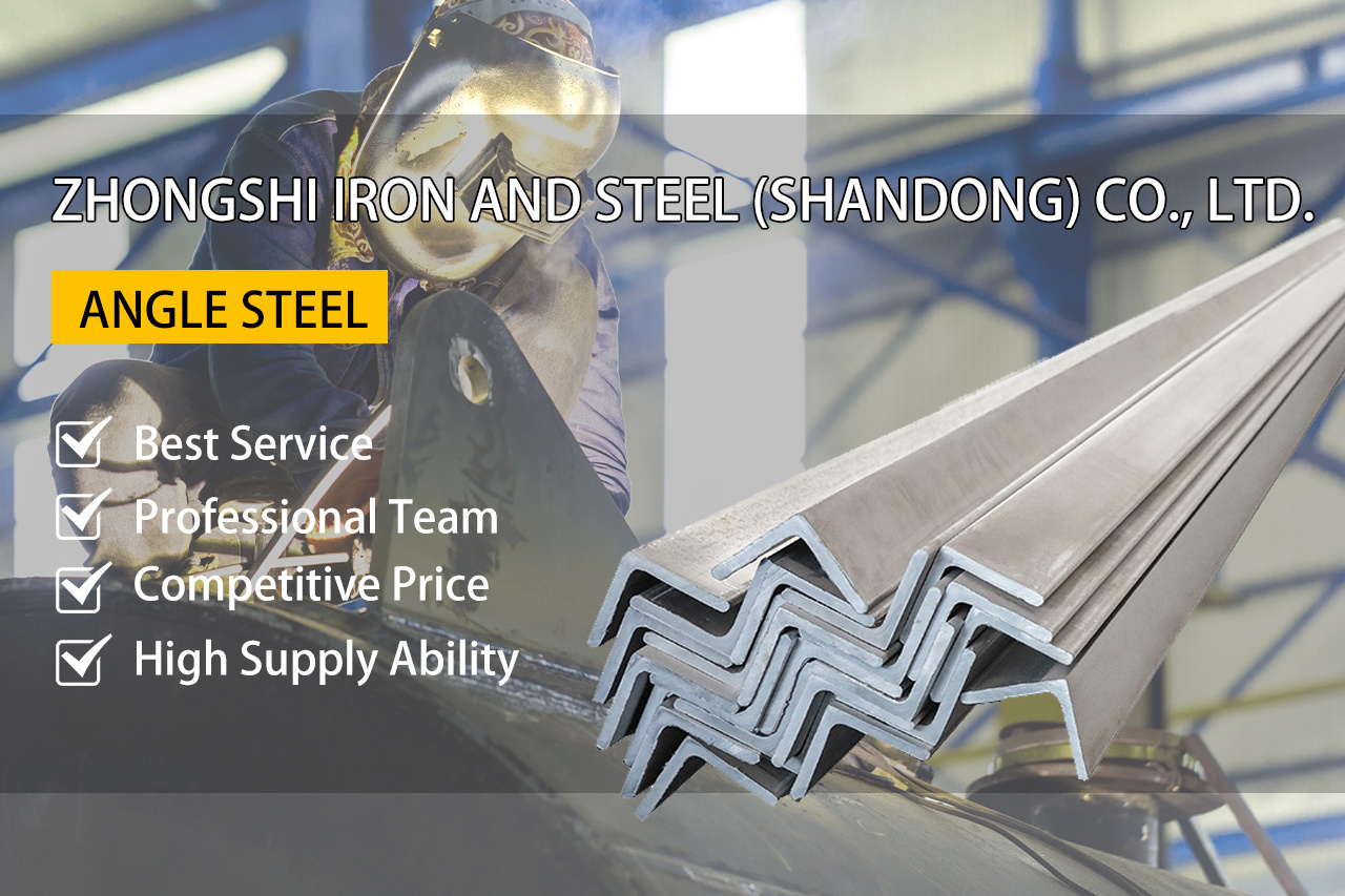 EN10056  Unequal Steel Angle Bar section AISI 316 iron equal angle steel 304 stainless steel angle bar