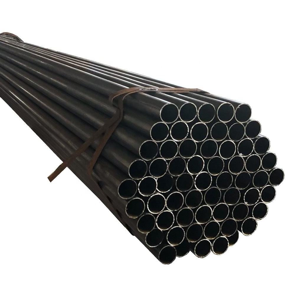 Hot Rolled Iron Pipe Carbon Steel Tube MS Seamless Steel Pipe Manufacturers ASTM A516Gr70 API Oil Pipe 12m Length GB Standard