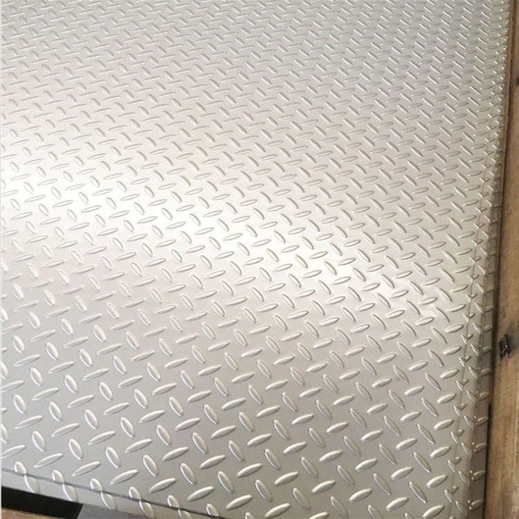 ASTM SUS 410 Stainless Steel Sheet Tear Drop Diamond Stainless Steel Checkered Sheet 304 316 Chequered Steel Plate