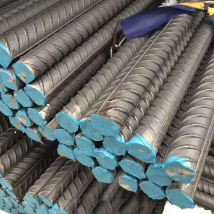 HRB400 HRB500E Ribbed Corrugated Carbon Steel Rebar Straight Iron Reinforcing Hot-Rolled ASTM A615 Cutting Punching Decoiling