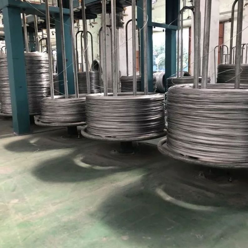 Shandong sale electro/hot dip galvanized steel wire for building