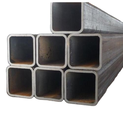 High quality Black Hollow Section Carbon Steel Pipe Q235 Square Metal Tube hot rolled seamless Carbon Steel Tube