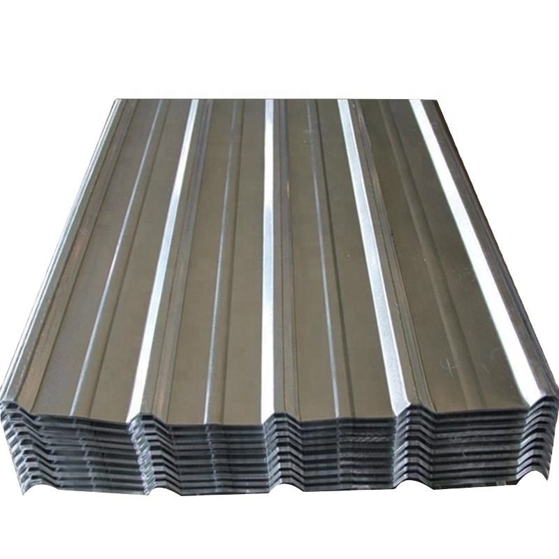 Manufacturers Building Materials Hot Dip GI Metal Zinc Coated Colorful Steel Roofing Sheet Iron Galvanized Corrugated Plate