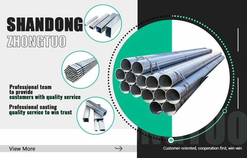 High quality factory sale galvanized steel pipe galvanized steel welded square pipe