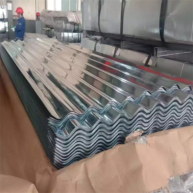 Manufacturers Building Materials Hot Dip GI Metal Zinc Coated Colorful Steel Roofing Sheet Iron Galvanized Corrugated Plate