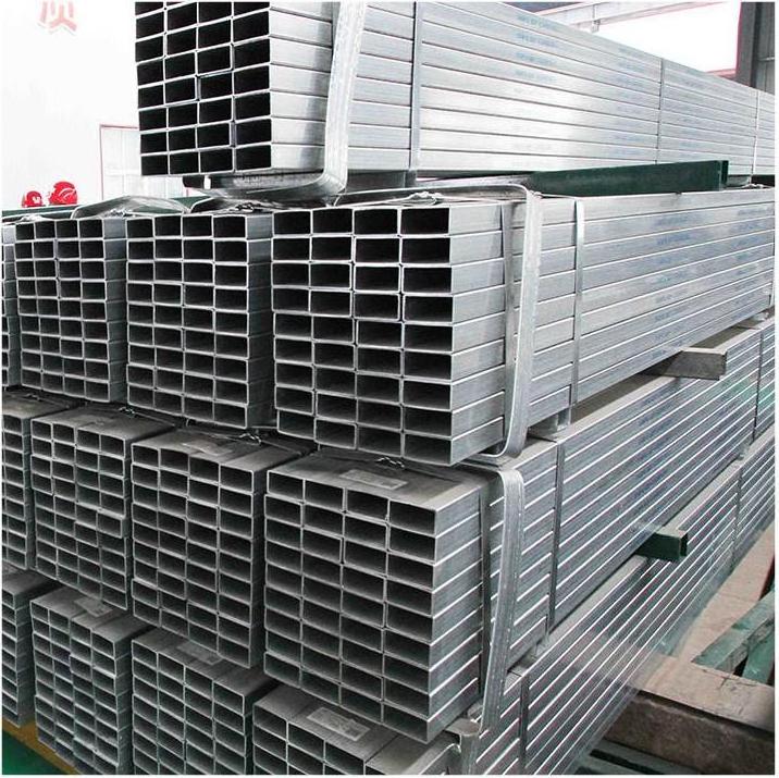 High quality factory sale galvanized steel pipe galvanized steel welded square pipe