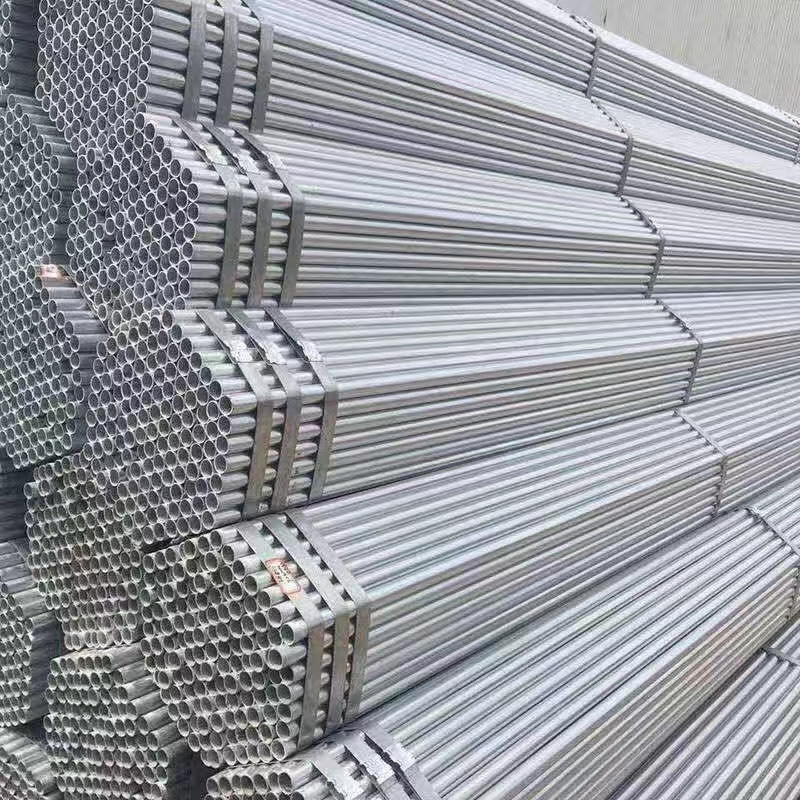 Scaffolding Tubes Construction Pipe Corrugated Galvanized Round Steel Pipe Pre-galvanized Scaffold Tube Erw Steel Pipes