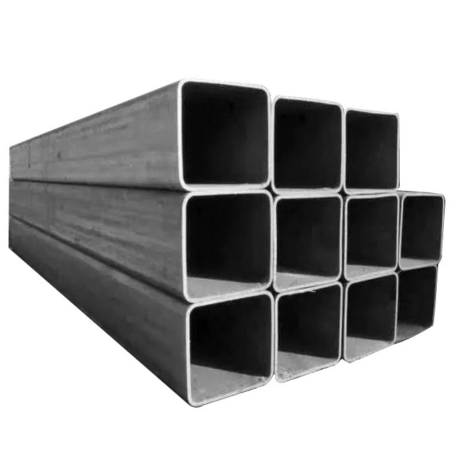 High quality Black Hollow Section Carbon Steel Pipe Q235 Square Metal Tube hot rolled seamless Carbon Steel Tube