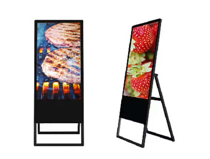 Refee 40 inch Android Poster LCD Advertising Players Touch Screen Monitor Portable Digital Signage and displays