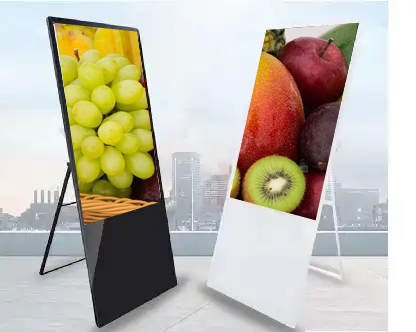 Refee 40 inch Android Poster LCD Advertising Players Touch Screen Monitor Portable Digital Signage and displays