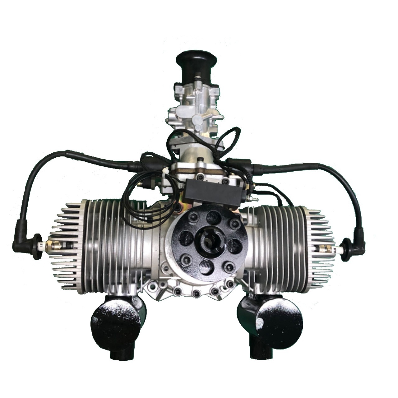 ZT350  drone gasoline engine 350CC two-cylinder two-stroke natural air cooled hand start 350CC displacement