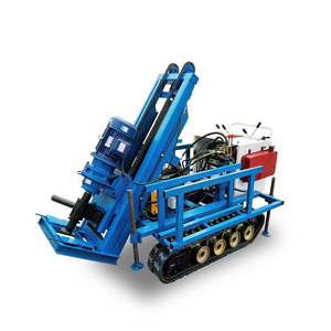 Small Household Electric Drilling Machine Hydraulic Drilling Rig 100m 150m Portable Water Well Rig