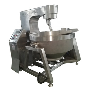 Jacketed Cooking Kettle With Planetary Mixer Cooking Jacketed Kettle With Mixer Planetary Mixer Machine