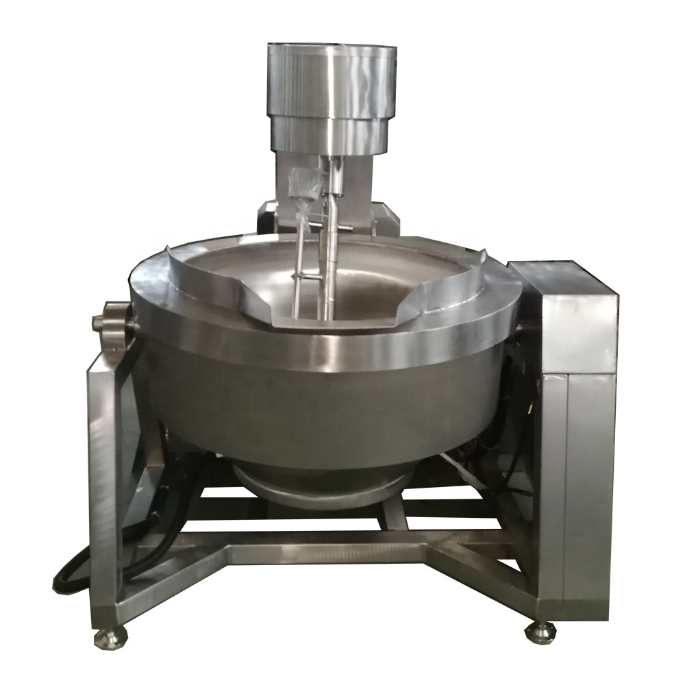 Automated steam jacketed kettle electric jacketed kettle  planet jacket kettle planetary mixer machine