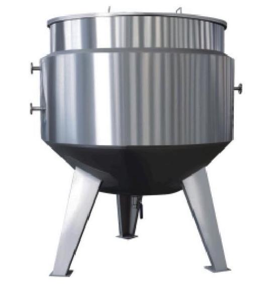 Durable  stainless steel double jacketed cooking tank  industrial steam jacketed cooker  industrial cooking pot