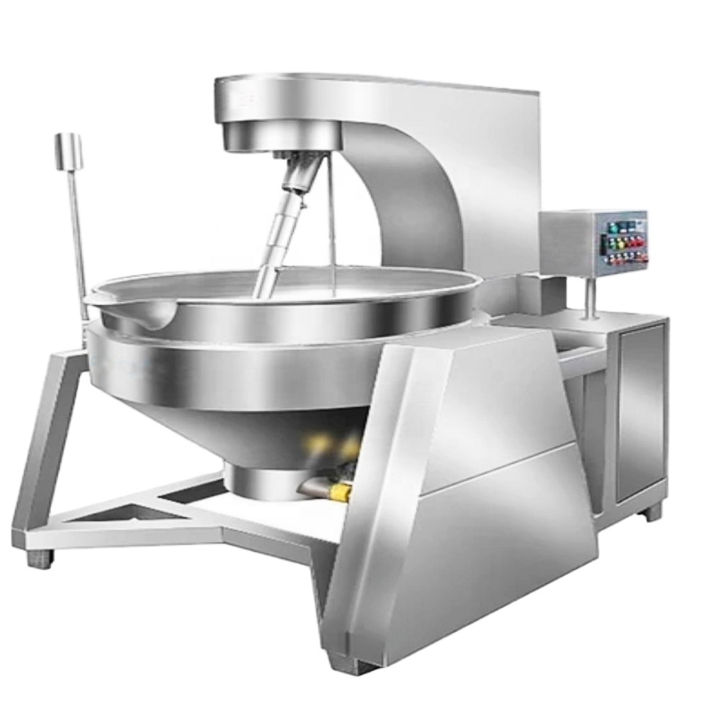 Large Capacity Processed sugar sauce Jacket Cooking Kettle Planetary cooking mixer machine Cooking Jacketed Kettle With Mixer