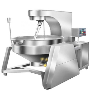 Large Capacity Processed sugar sauce Jacket Cooking Kettle Planetary cooking mixer machine Cooking Jacketed Kettle With Mixer