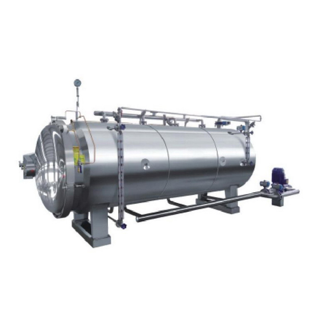 Autoclave high temperature steam sterilizer retort machine sterilization pot used for food and beverage disinfection