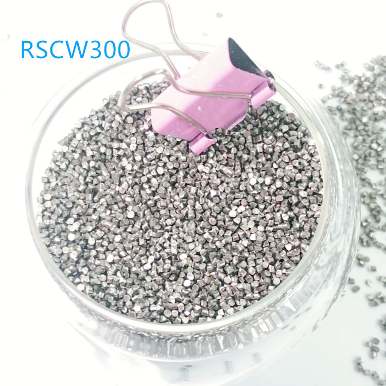 Heat Treatment High Density RSCW300 SAE 304 Stainless Steel Cut Wire Shot