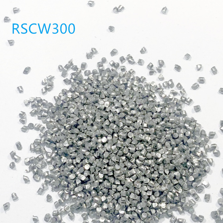 Heat Treatment High Density RSCW300 SAE 304 Stainless Steel Cut Wire Shot