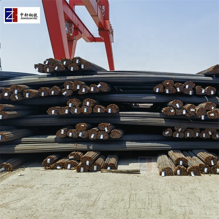 wholesale 6mm 8mm 10mm 12mm 16mm 20mm Hot Rolled Deformed Steel Bar Iron Rod for Construction hrb400 hrb500 b500b steel rebar