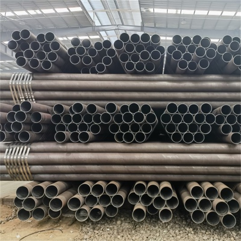 ASTM A106/API 5L  MS Seamless Steel Pipe Manufacturers Carbon Steel Tube Hot Rolled Round Black Iron Pipe Price